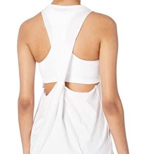 Beyond yoga round the twist muscle tank New